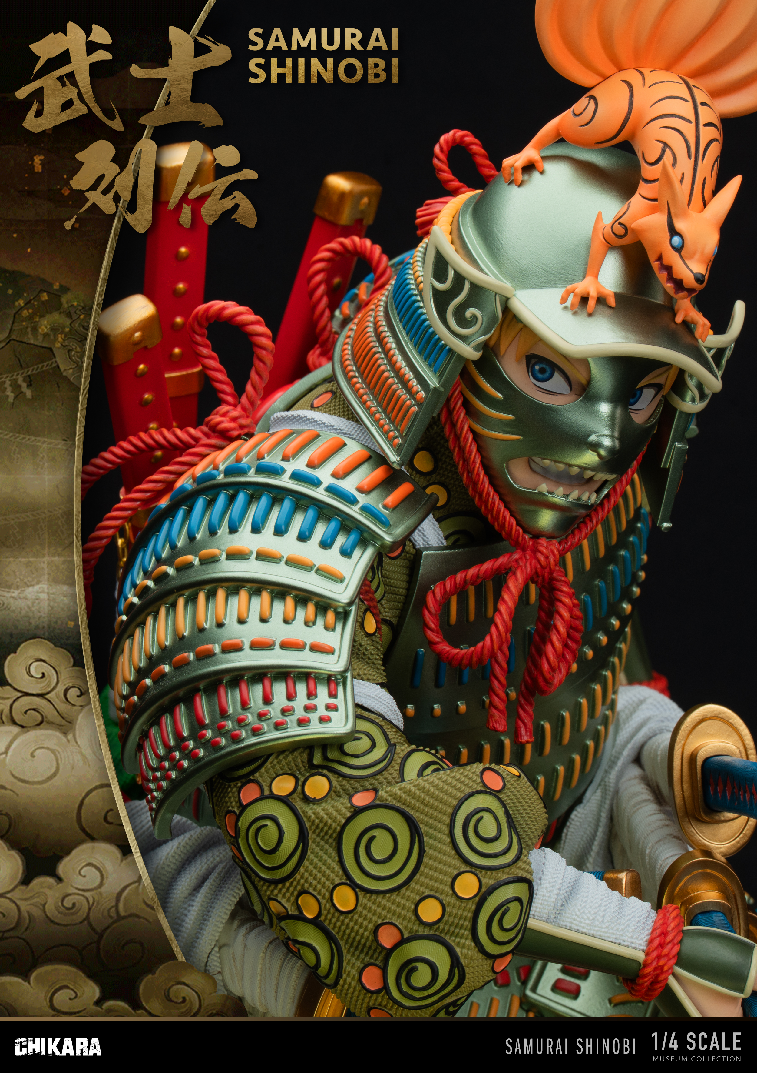 【Pre-sale】1/4 Scale Nine Tail Samurai-CHIKARA Studio