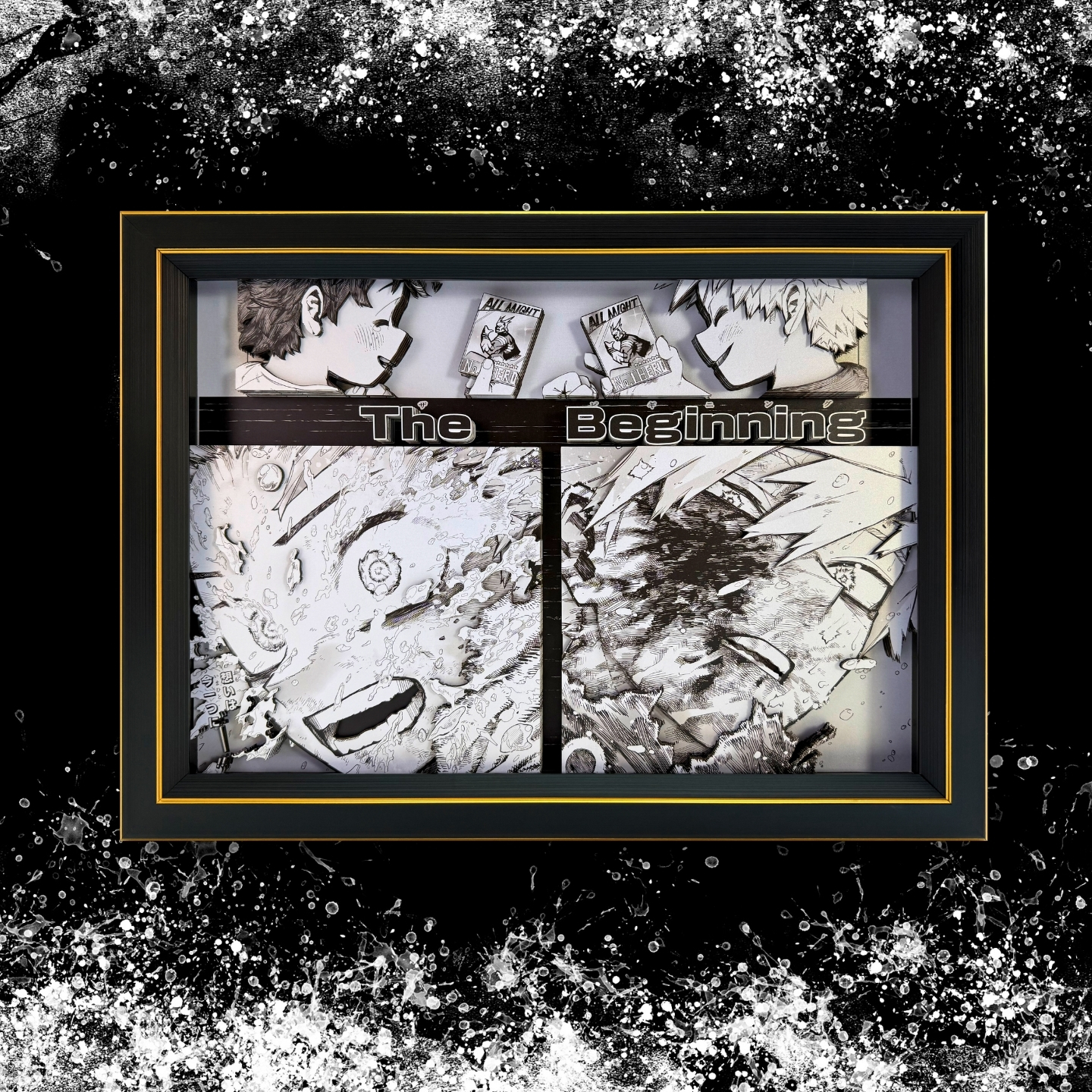 【In stock】Decorative Painting of The Beginning Deku-Aotu Panda Studio