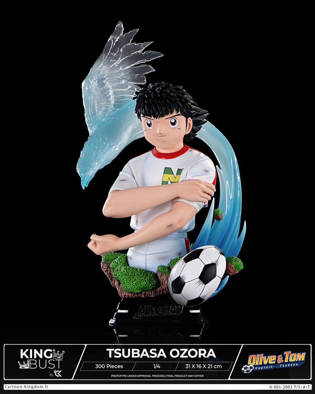 【Pre-sale】1/4 Scale Bust of Tsubasa Ozora-Cartoon Kingdom Studio
