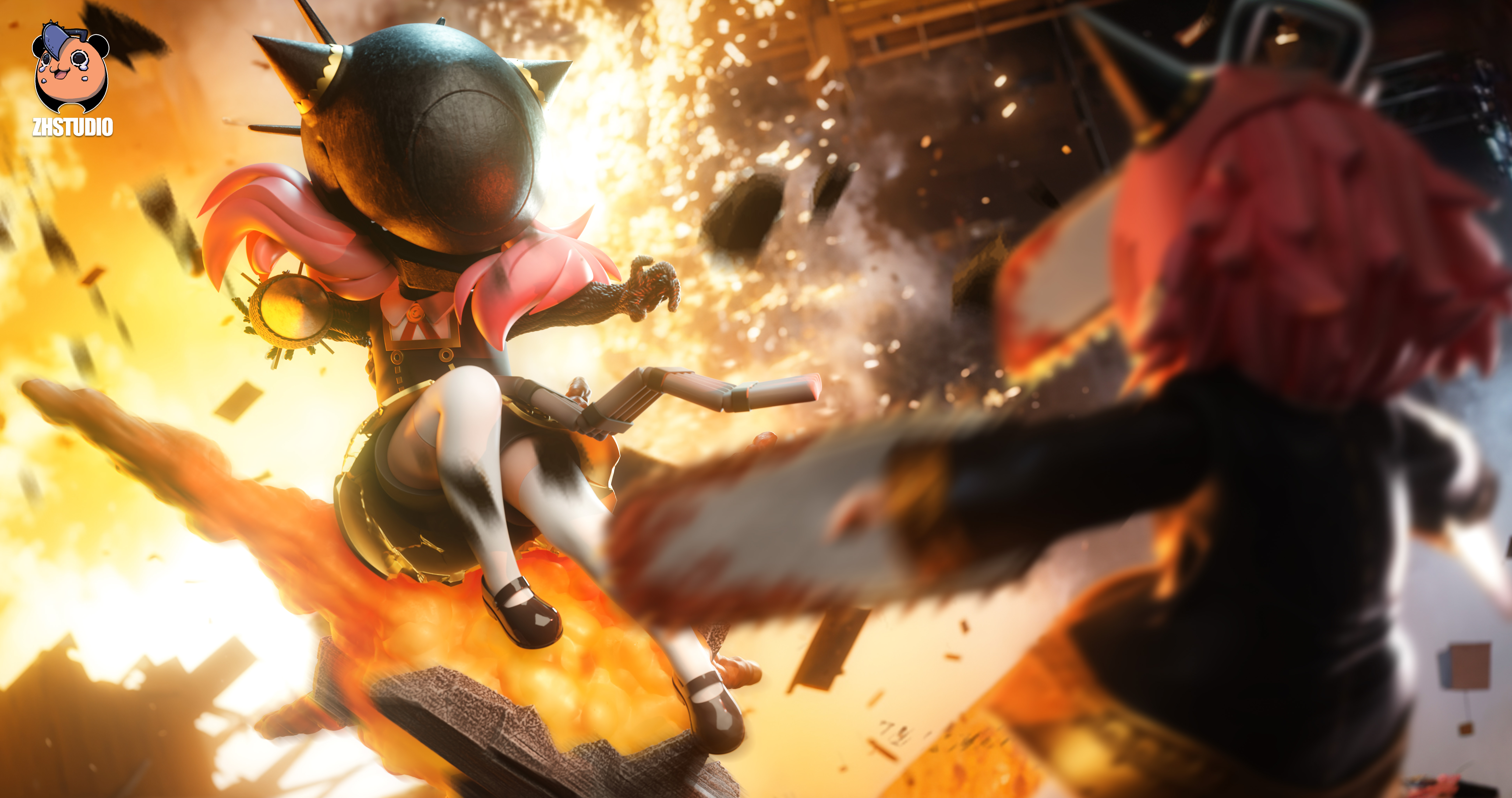 【Pre-sale】Anya Forger COS Bomb Reze-ZH Studio