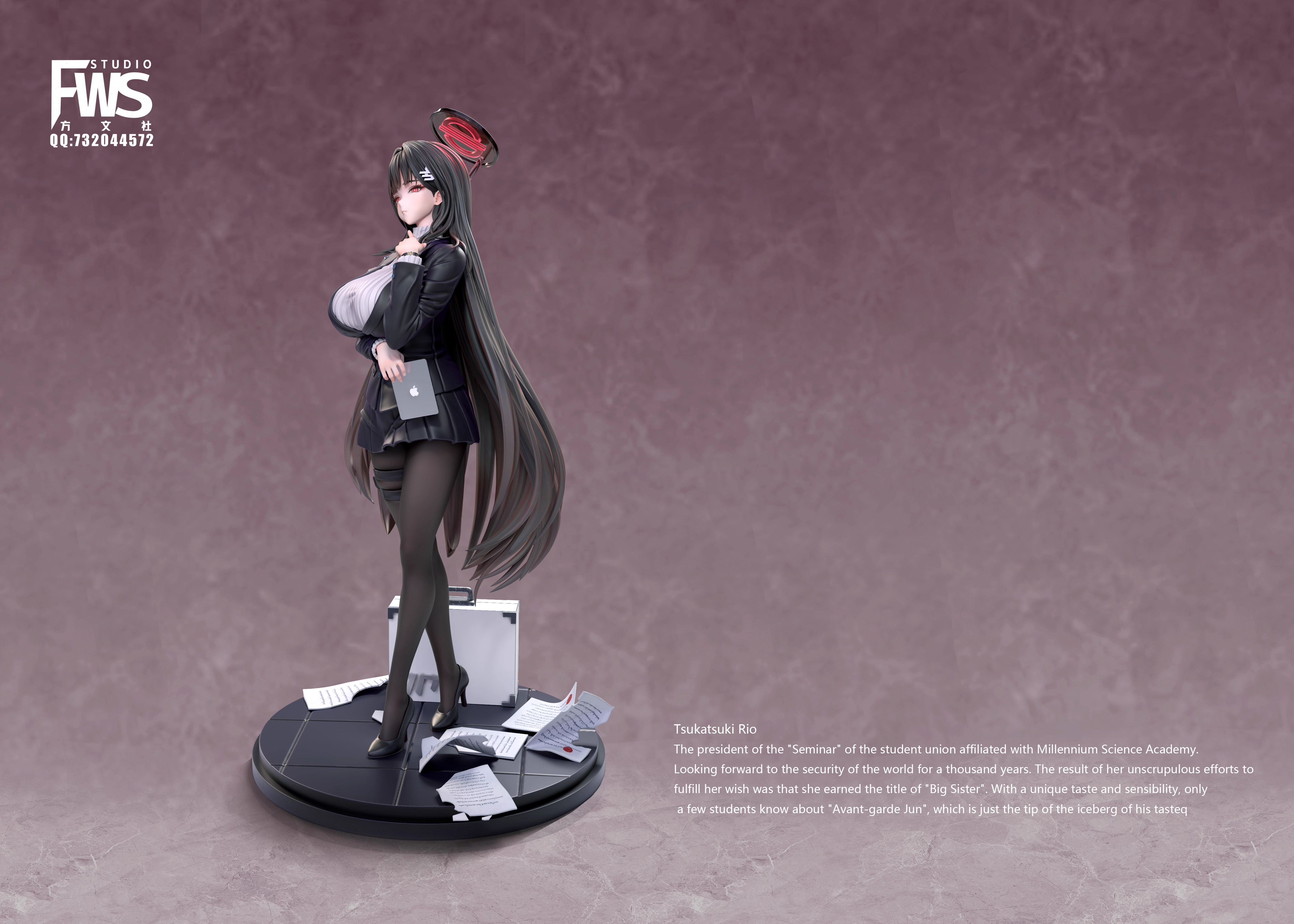 【Pre-sale】1/6 Scale Exclusive secretary Tsukatsuki Rio-FWS Studio