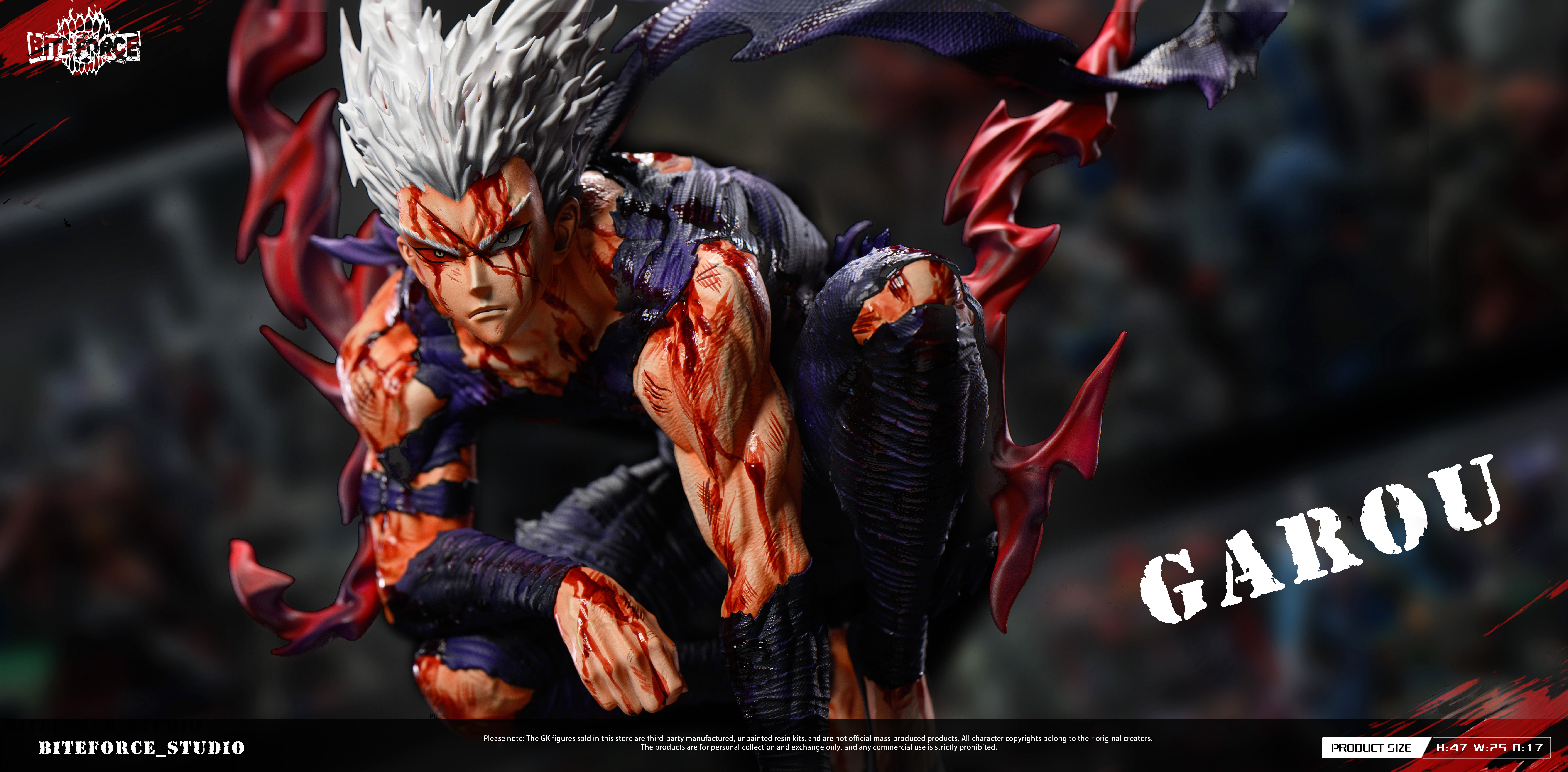 【Pre-sale】1/6 Scale Garou-BiteForce Studio