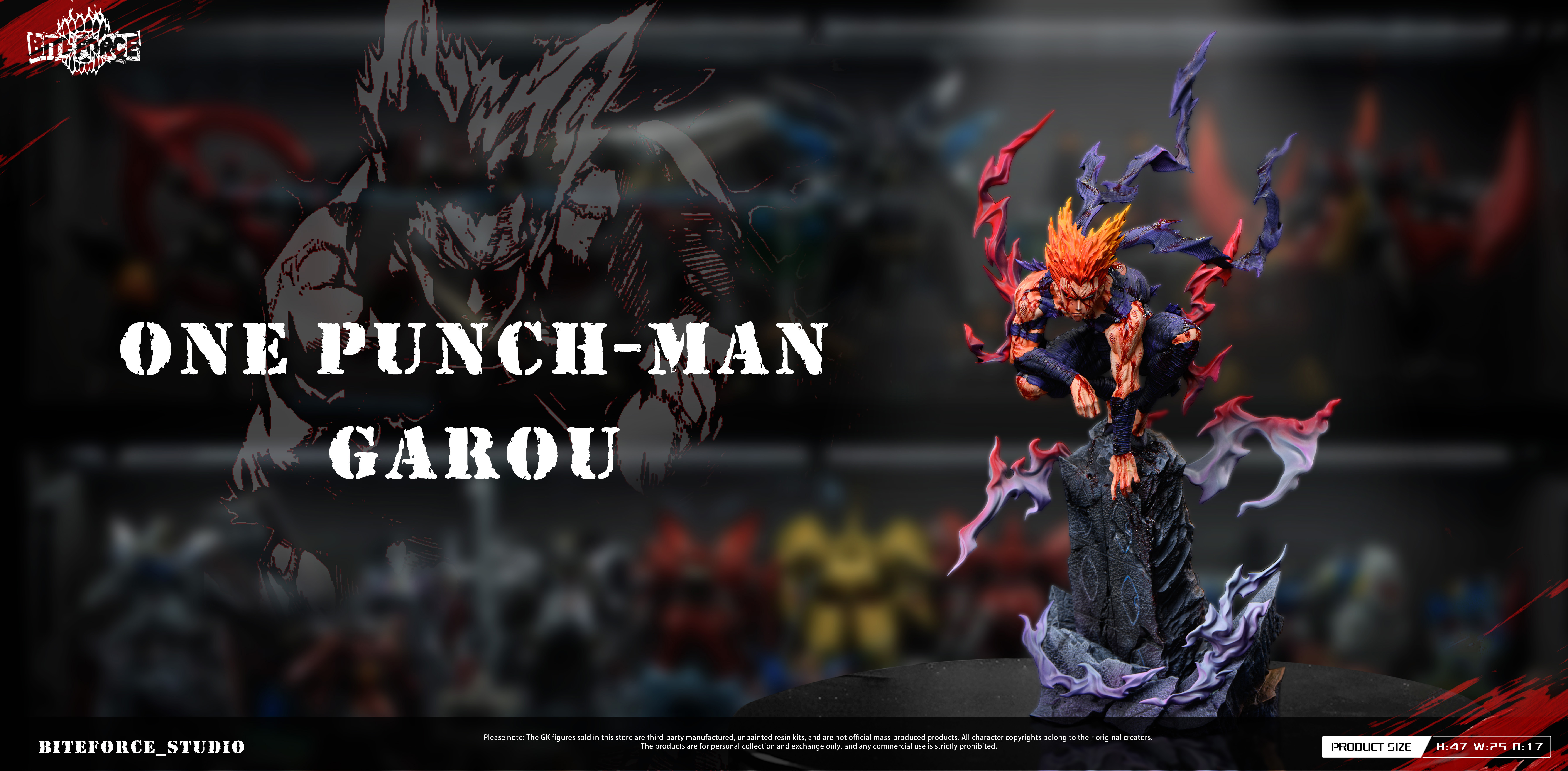 【Pre-sale】1/6 Scale Garou-BiteForce Studio